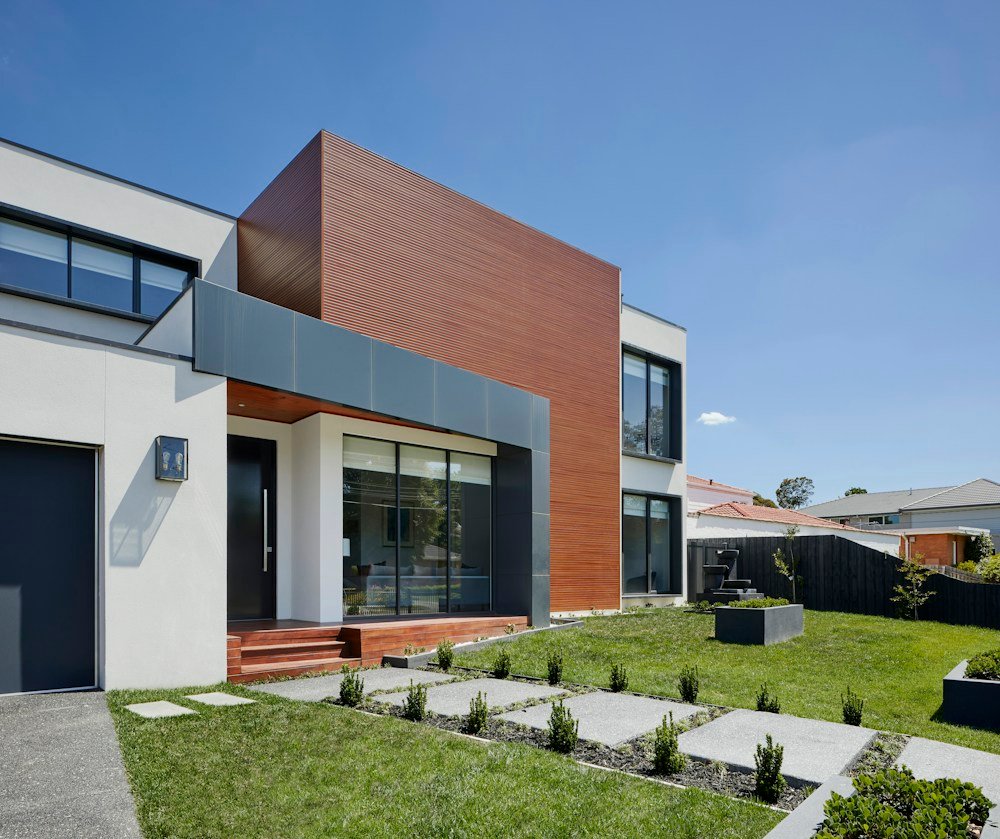 Casa com jardim